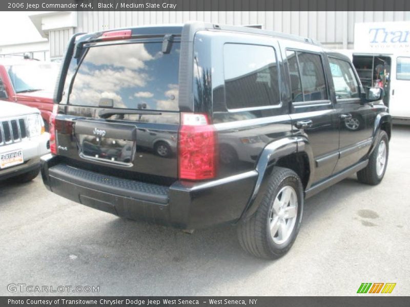 Black / Medium Slate Gray 2006 Jeep Commander 4x4