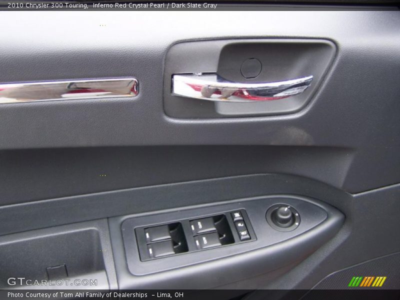 Inferno Red Crystal Pearl / Dark Slate Gray 2010 Chrysler 300 Touring