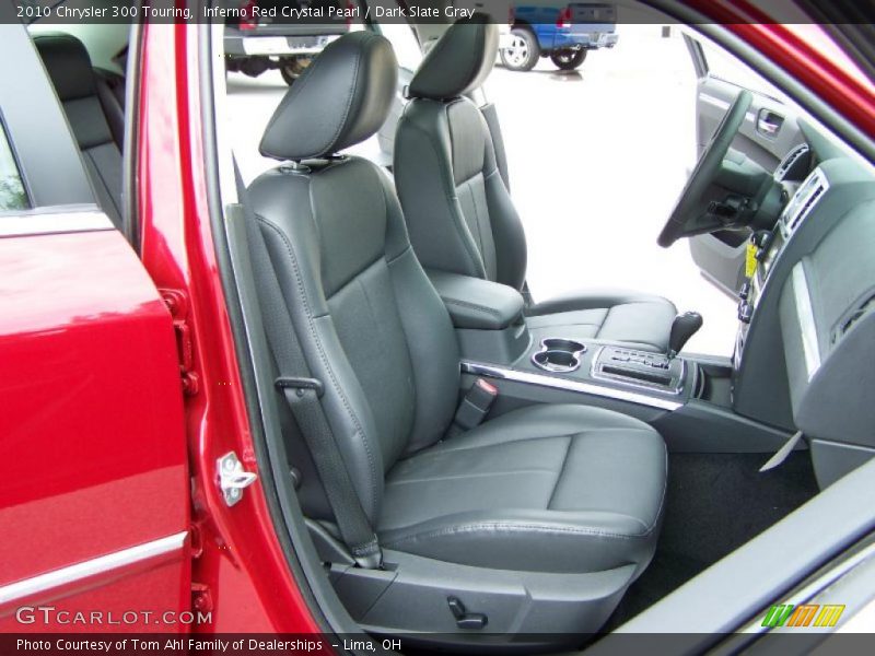 Inferno Red Crystal Pearl / Dark Slate Gray 2010 Chrysler 300 Touring