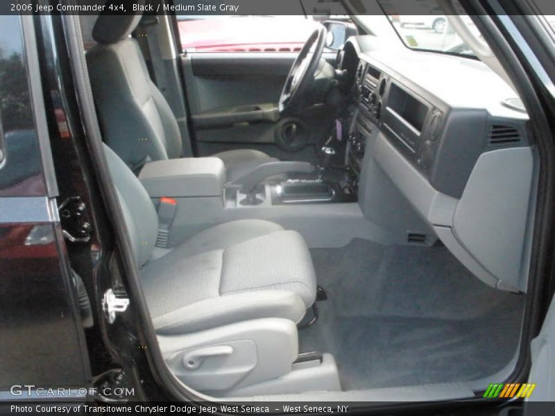 Black / Medium Slate Gray 2006 Jeep Commander 4x4