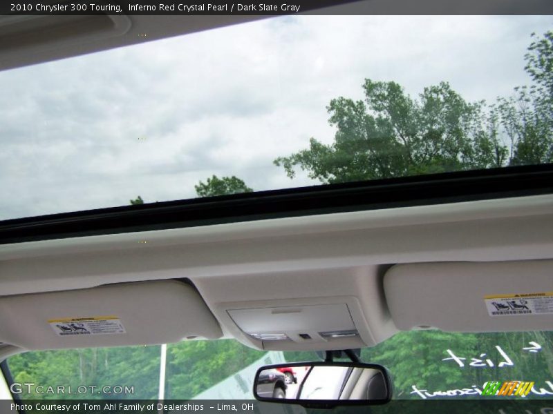 Inferno Red Crystal Pearl / Dark Slate Gray 2010 Chrysler 300 Touring