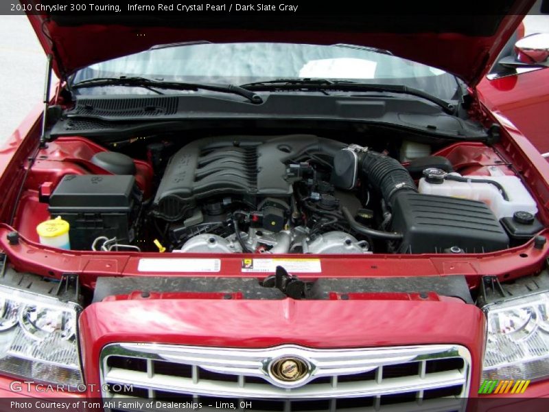Inferno Red Crystal Pearl / Dark Slate Gray 2010 Chrysler 300 Touring