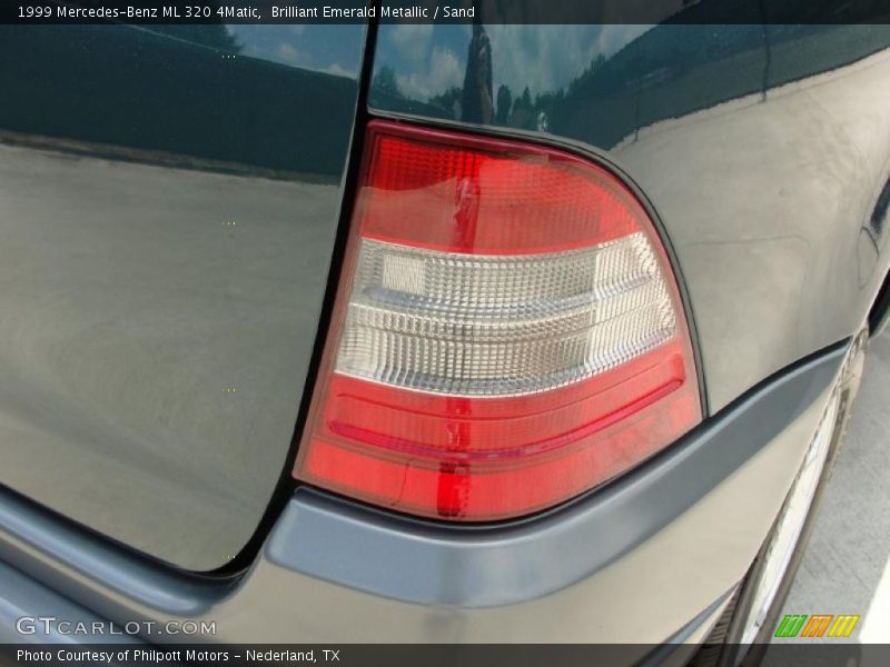 Brilliant Emerald Metallic / Sand 1999 Mercedes-Benz ML 320 4Matic