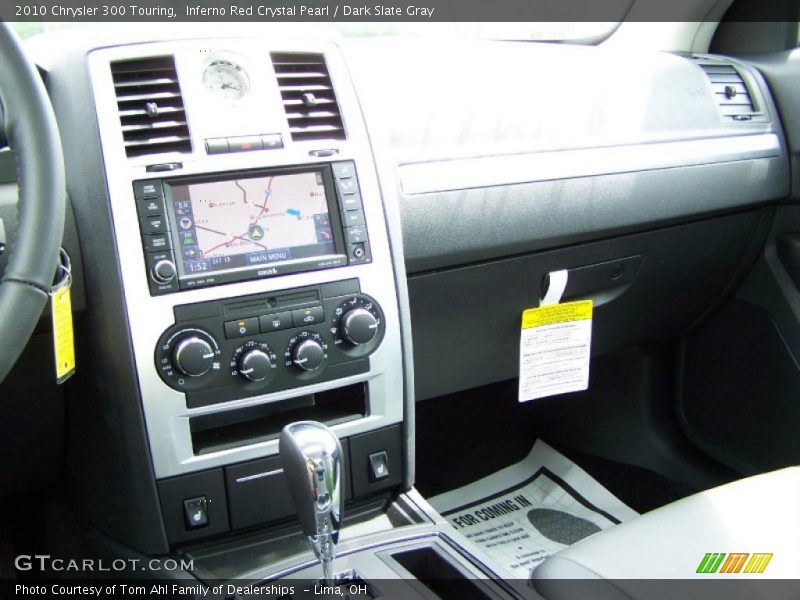 Inferno Red Crystal Pearl / Dark Slate Gray 2010 Chrysler 300 Touring