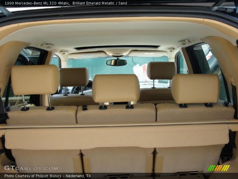 Brilliant Emerald Metallic / Sand 1999 Mercedes-Benz ML 320 4Matic
