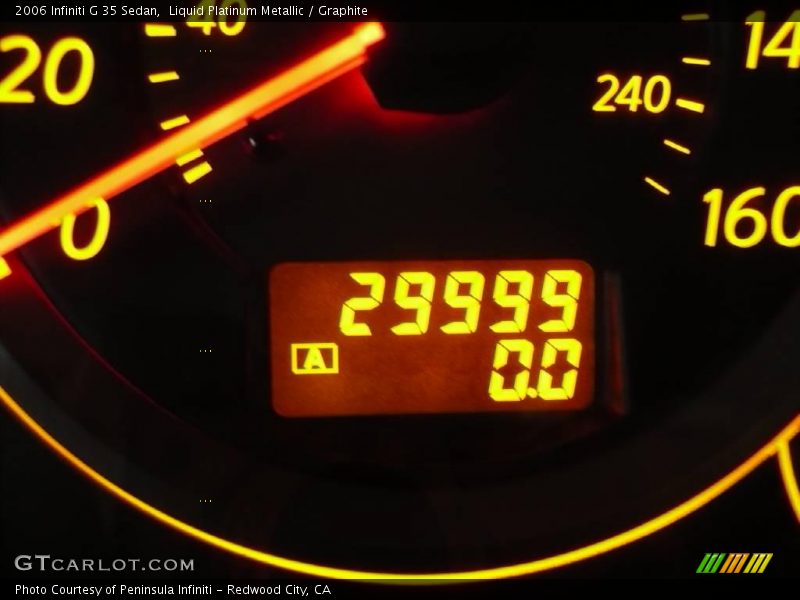 Liquid Platinum Metallic / Graphite 2006 Infiniti G 35 Sedan