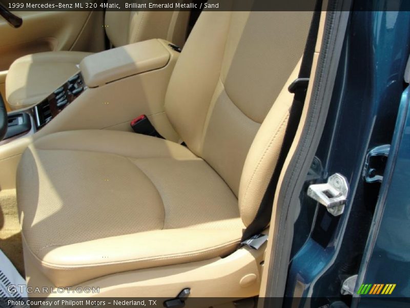 Brilliant Emerald Metallic / Sand 1999 Mercedes-Benz ML 320 4Matic