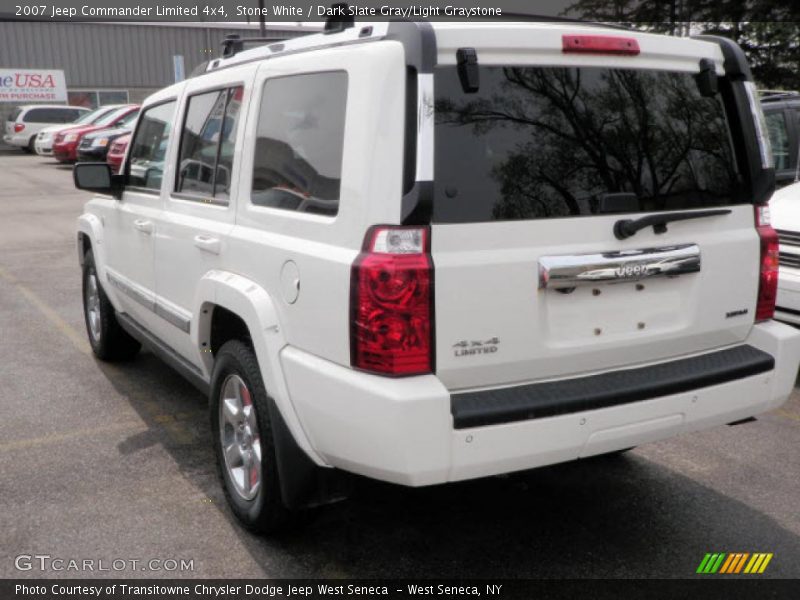 Stone White / Dark Slate Gray/Light Graystone 2007 Jeep Commander Limited 4x4