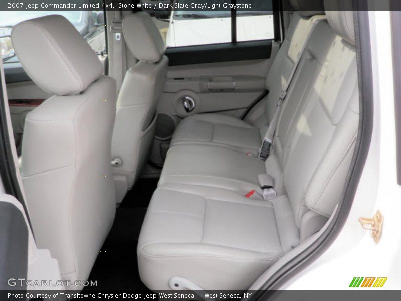 Stone White / Dark Slate Gray/Light Graystone 2007 Jeep Commander Limited 4x4