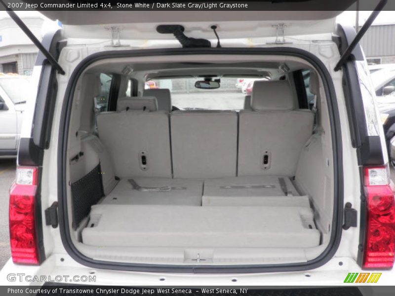 Stone White / Dark Slate Gray/Light Graystone 2007 Jeep Commander Limited 4x4