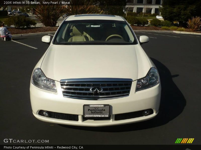 Ivory Pearl / Wheat 2006 Infiniti M 35 Sedan