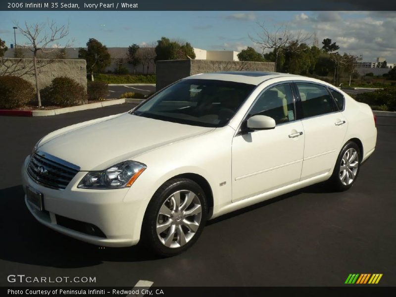 Ivory Pearl / Wheat 2006 Infiniti M 35 Sedan
