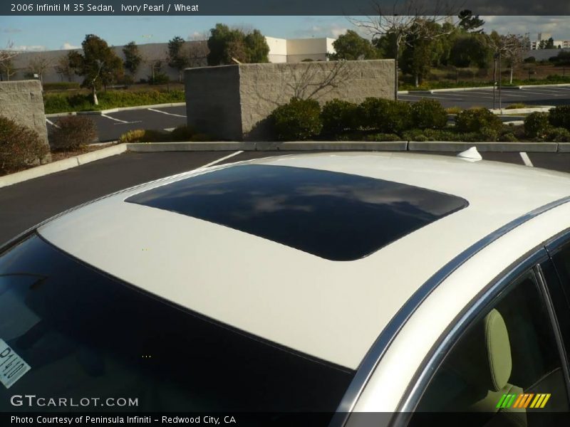 Ivory Pearl / Wheat 2006 Infiniti M 35 Sedan