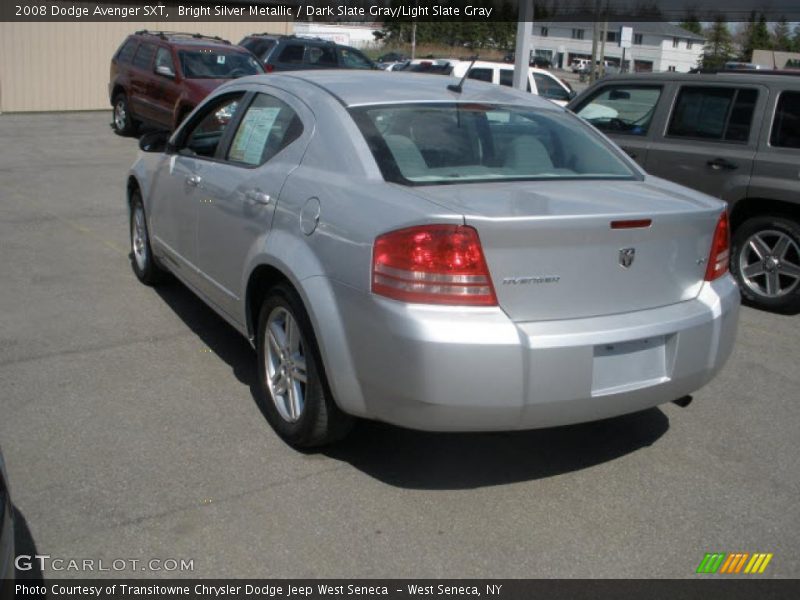 Bright Silver Metallic / Dark Slate Gray/Light Slate Gray 2008 Dodge Avenger SXT