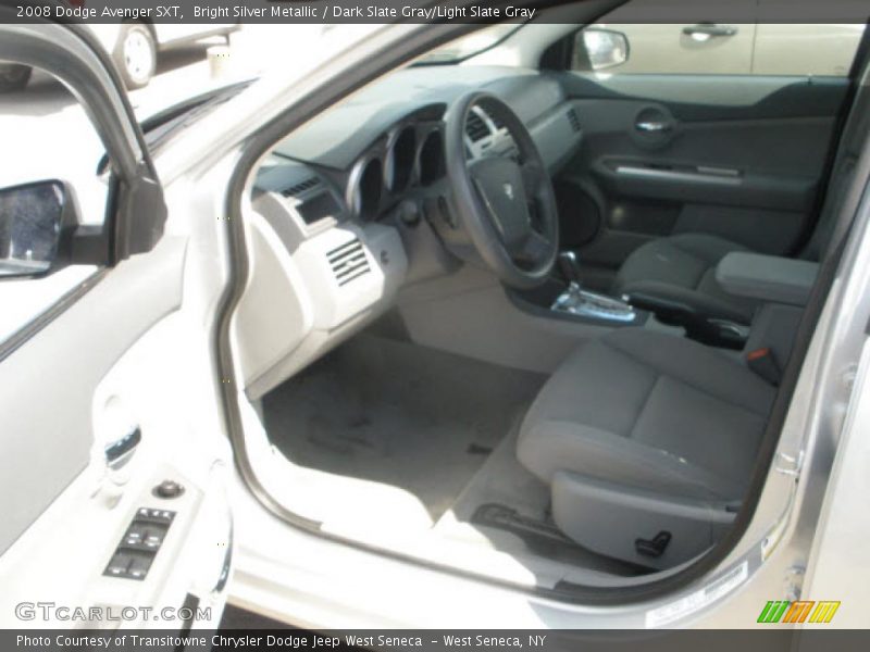 Bright Silver Metallic / Dark Slate Gray/Light Slate Gray 2008 Dodge Avenger SXT