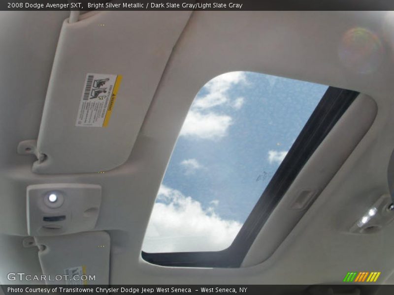 Bright Silver Metallic / Dark Slate Gray/Light Slate Gray 2008 Dodge Avenger SXT
