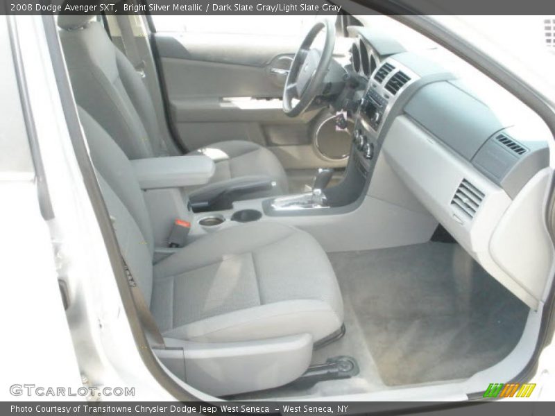Bright Silver Metallic / Dark Slate Gray/Light Slate Gray 2008 Dodge Avenger SXT