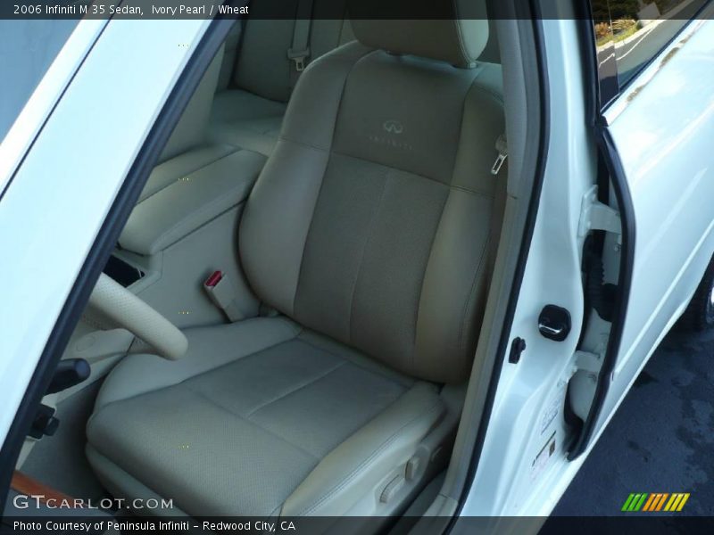 Ivory Pearl / Wheat 2006 Infiniti M 35 Sedan