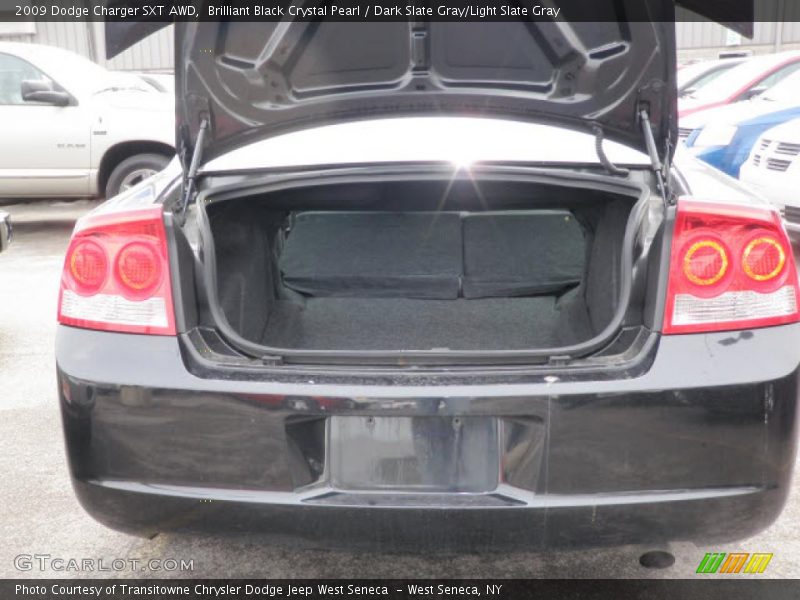 Brilliant Black Crystal Pearl / Dark Slate Gray/Light Slate Gray 2009 Dodge Charger SXT AWD