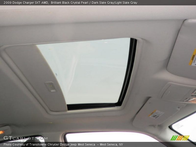 Brilliant Black Crystal Pearl / Dark Slate Gray/Light Slate Gray 2009 Dodge Charger SXT AWD