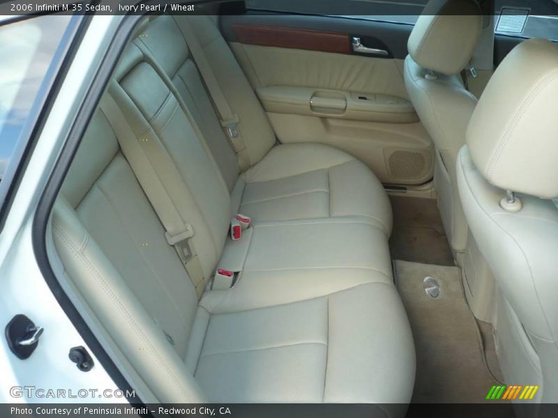 Ivory Pearl / Wheat 2006 Infiniti M 35 Sedan
