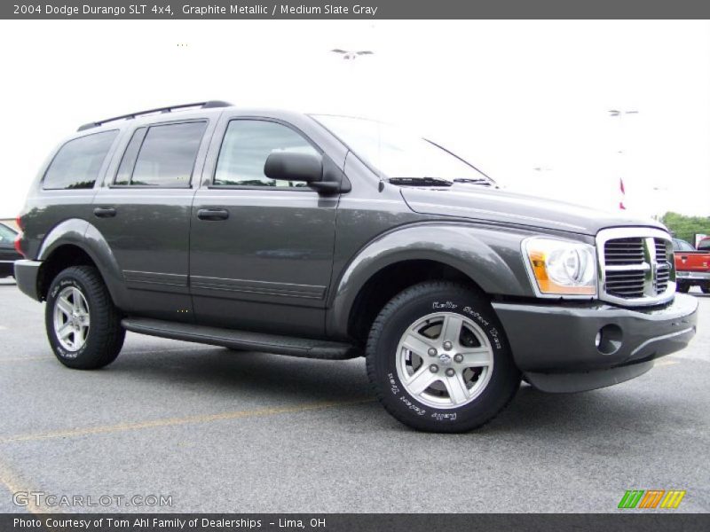 Graphite Metallic / Medium Slate Gray 2004 Dodge Durango SLT 4x4