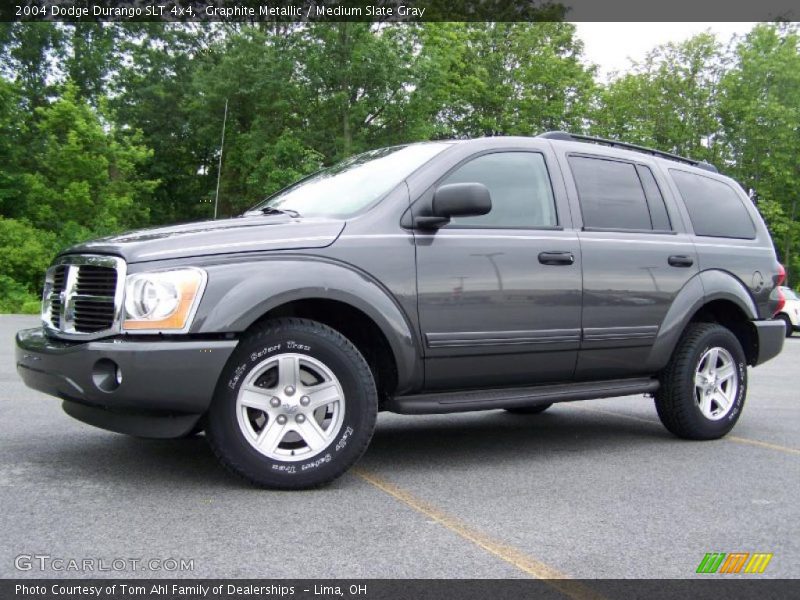 Graphite Metallic / Medium Slate Gray 2004 Dodge Durango SLT 4x4
