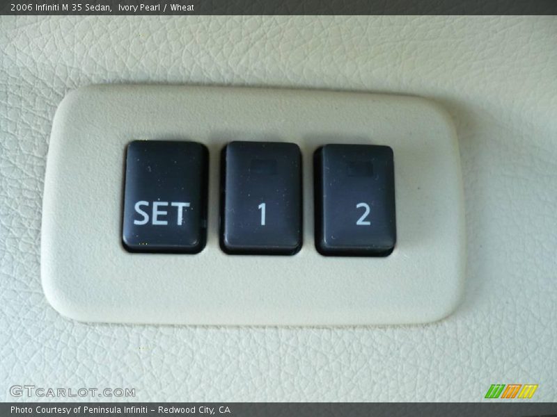 Ivory Pearl / Wheat 2006 Infiniti M 35 Sedan