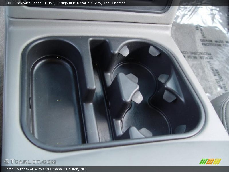 Indigo Blue Metallic / Gray/Dark Charcoal 2003 Chevrolet Tahoe LT 4x4