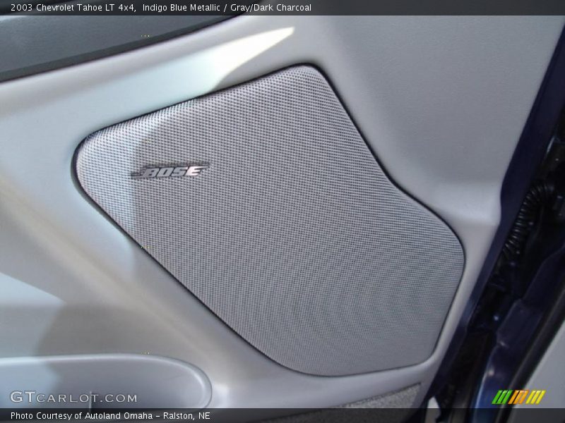 Indigo Blue Metallic / Gray/Dark Charcoal 2003 Chevrolet Tahoe LT 4x4