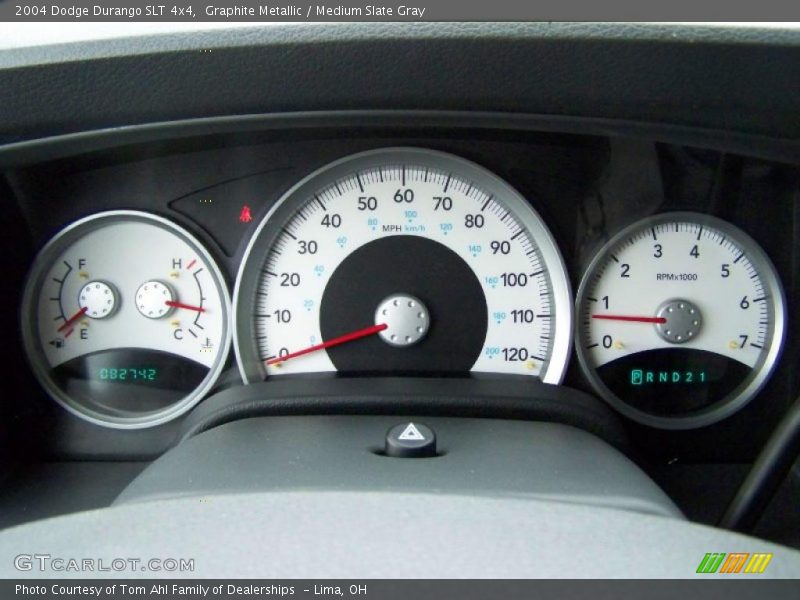 Graphite Metallic / Medium Slate Gray 2004 Dodge Durango SLT 4x4