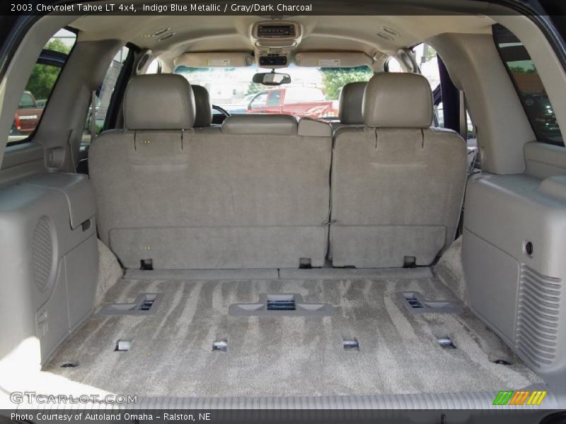 Indigo Blue Metallic / Gray/Dark Charcoal 2003 Chevrolet Tahoe LT 4x4