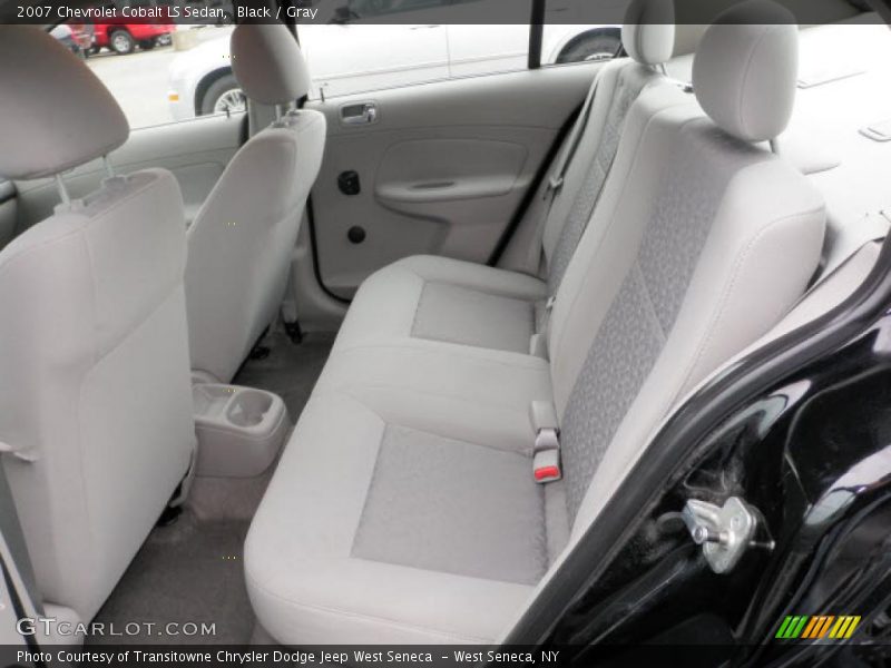 Black / Gray 2007 Chevrolet Cobalt LS Sedan