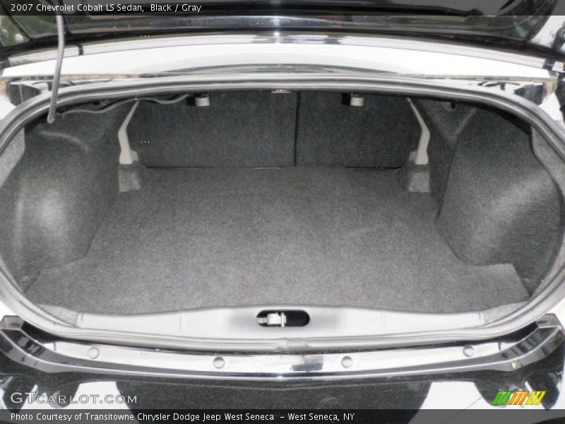 Black / Gray 2007 Chevrolet Cobalt LS Sedan