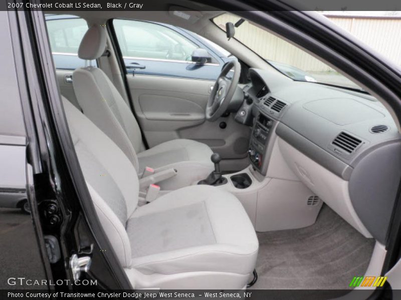 Black / Gray 2007 Chevrolet Cobalt LS Sedan