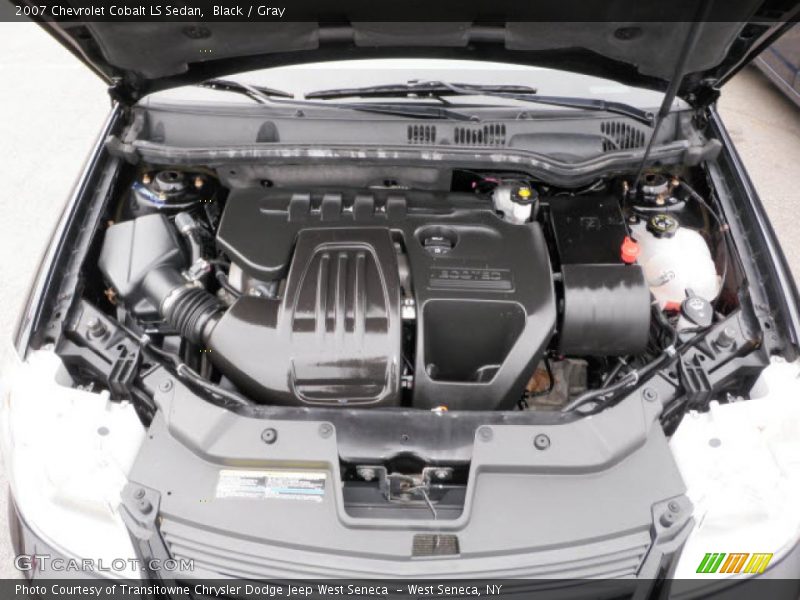 Black / Gray 2007 Chevrolet Cobalt LS Sedan