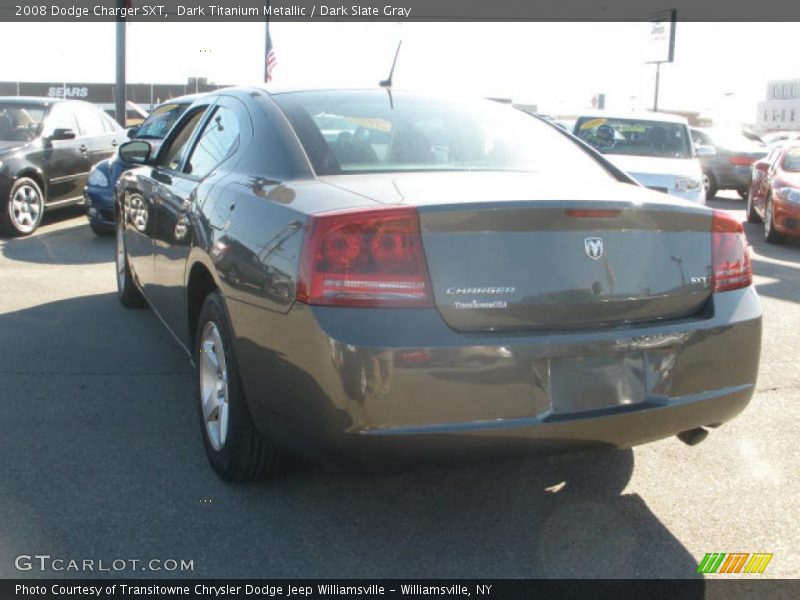 Dark Titanium Metallic / Dark Slate Gray 2008 Dodge Charger SXT