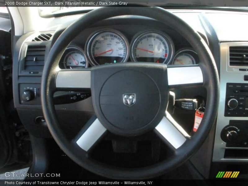 Dark Titanium Metallic / Dark Slate Gray 2008 Dodge Charger SXT