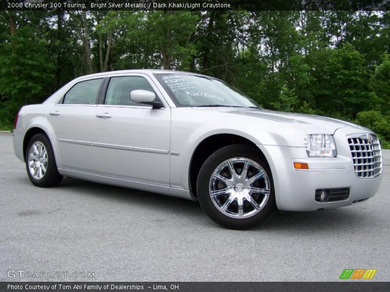 Bright Silver Metallic / Dark Khaki/Light Graystone 2008 Chrysler 300 Touring