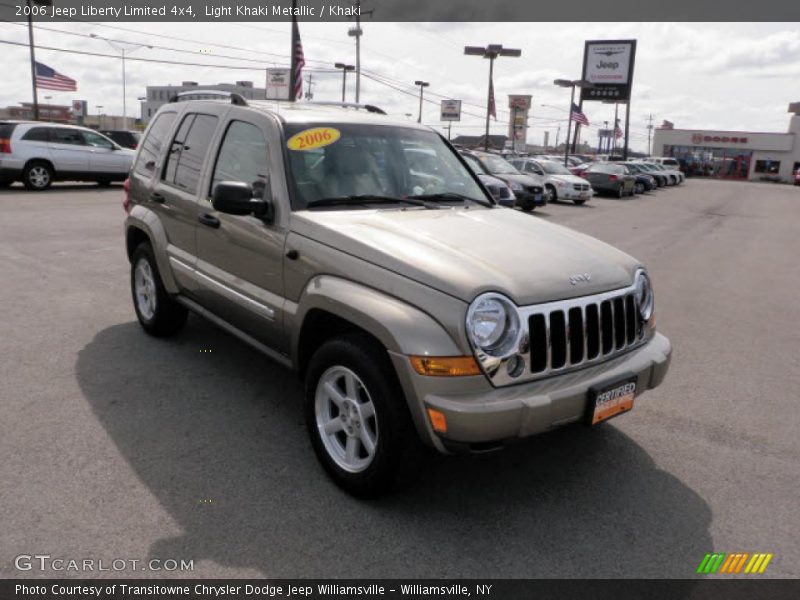 Light Khaki Metallic / Khaki 2006 Jeep Liberty Limited 4x4
