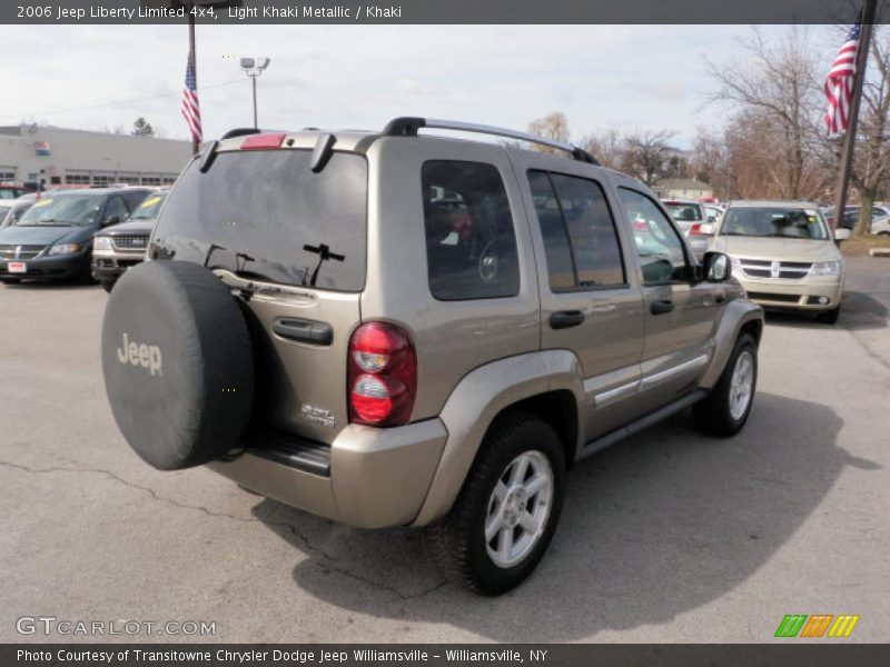Light Khaki Metallic / Khaki 2006 Jeep Liberty Limited 4x4