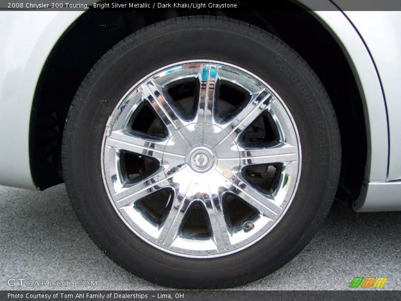Bright Silver Metallic / Dark Khaki/Light Graystone 2008 Chrysler 300 Touring