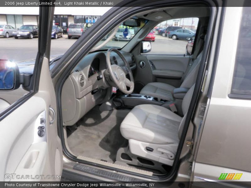 Light Khaki Metallic / Khaki 2006 Jeep Liberty Limited 4x4