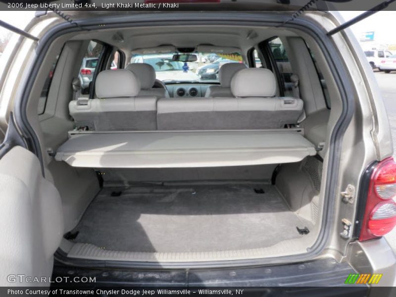 Light Khaki Metallic / Khaki 2006 Jeep Liberty Limited 4x4