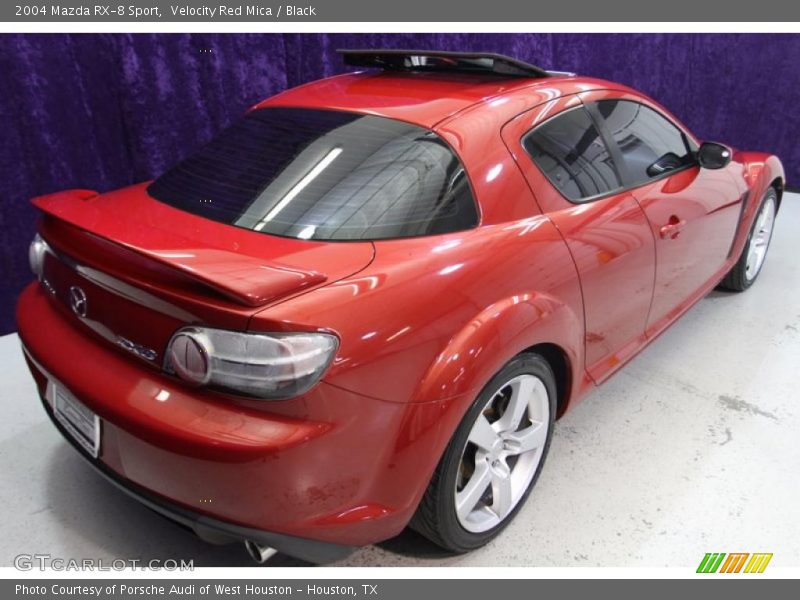 Velocity Red Mica / Black 2004 Mazda RX-8 Sport