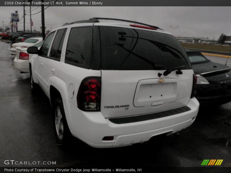Summit White / Ebony 2009 Chevrolet TrailBlazer LT 4x4