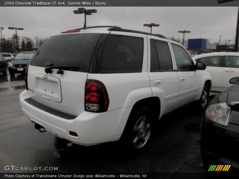 Summit White / Ebony 2009 Chevrolet TrailBlazer LT 4x4