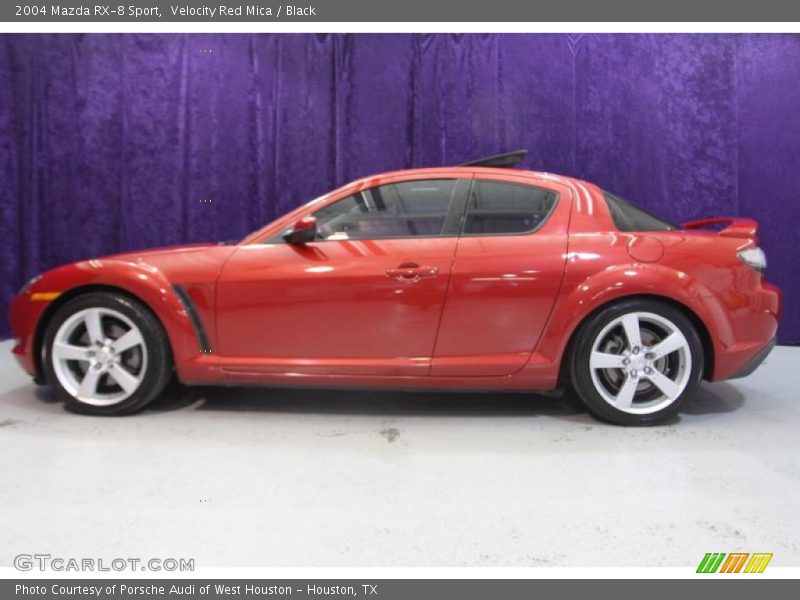 Velocity Red Mica / Black 2004 Mazda RX-8 Sport