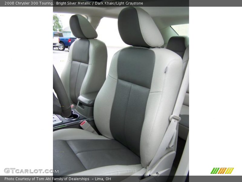 Bright Silver Metallic / Dark Khaki/Light Graystone 2008 Chrysler 300 Touring