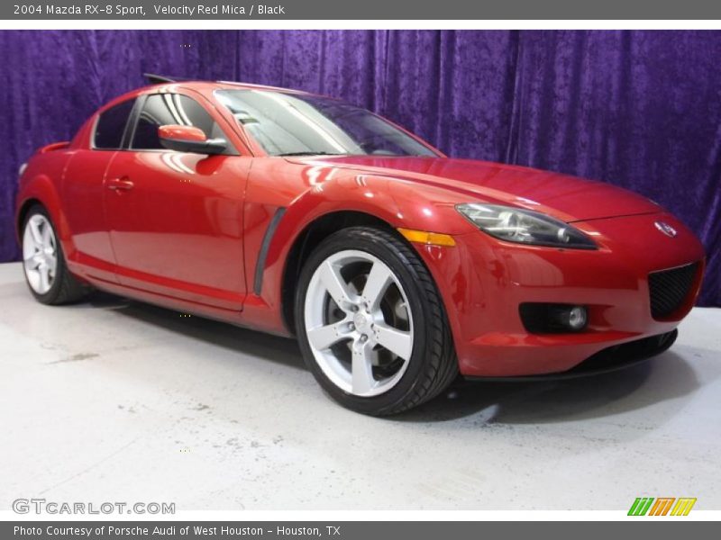 Velocity Red Mica / Black 2004 Mazda RX-8 Sport